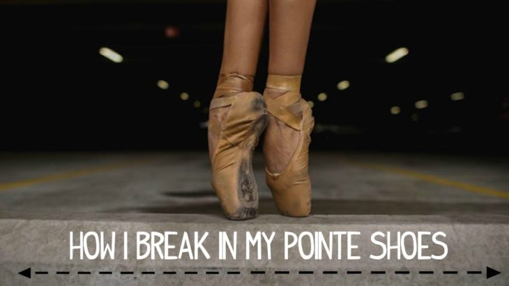 How I Break in my Pointe Shoes | Alison Stroming