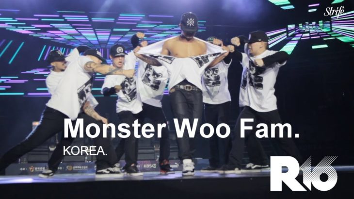 Insane Krumping Showcase – Monster Woo Fam | STRIFE. | R16 Korea 2013