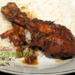 JERK CHICKEN BROWN STEW (Reggae Dance Hall Party Food Recipe)