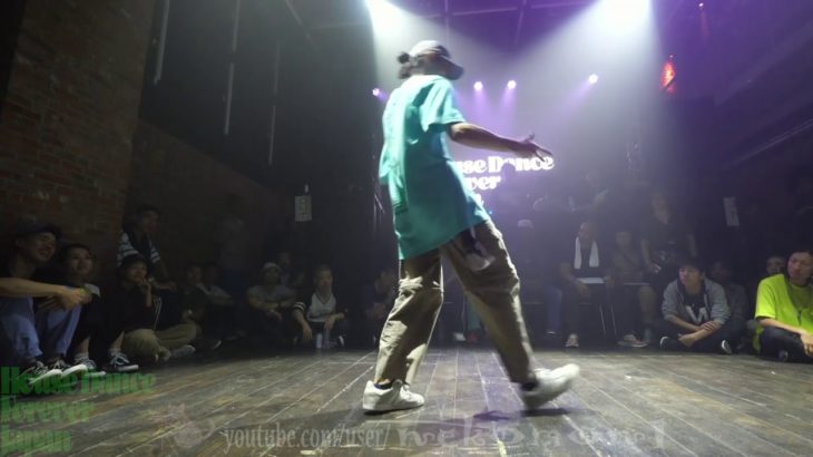 KAZANE vs Tony Ray BEST12 House Dance Forever 2018 JAPAN