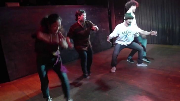 KENTA & SANTA vs TOM & MIYU EXHIBITION BATTLE / House Dance Belief !!!! vol.1 HOUSE DANCE BATTLE