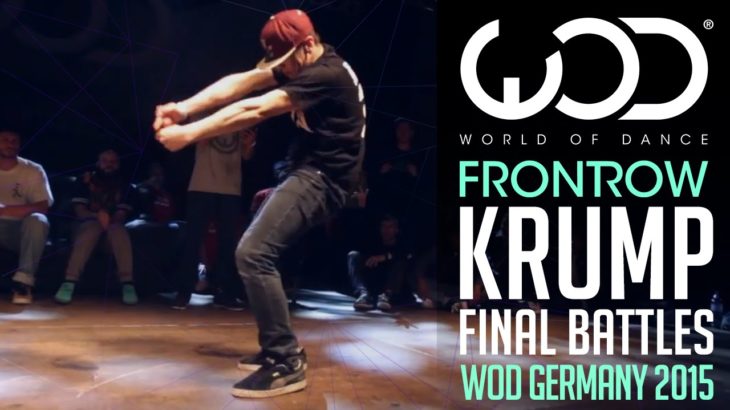 Krump Final Battle | FRONTROW | World of Dance Germany Qualifier 2015 | #WODGER2015