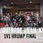 Lil Outrage vs Lil NY (1v1 Krump Final) HOT 3 Dance Battle
