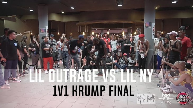 Lil Outrage vs Lil NY (1v1 Krump Final) HOT 3 Dance Battle