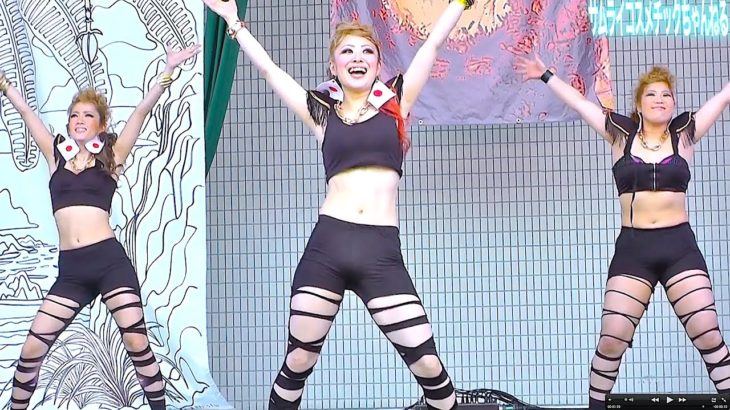 レゲエダンス 『Ms.Japs』ワンラブ ジャマイカフェスティバル  World Reggae Dance Championship サムライコスメチック