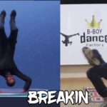 New Breakin Emote in real Life Fortnite Battle Royale (Break Dance Emote)