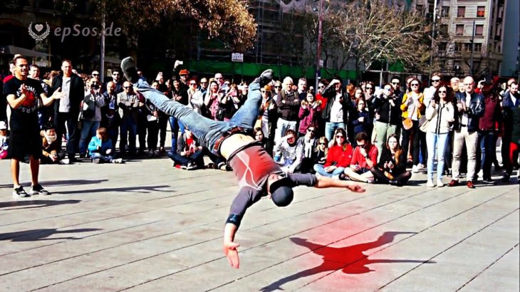 Nice Break Dance Performance in Europe.