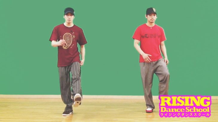 【POPPIN’】ステップ RISING Dance School KITE STEP