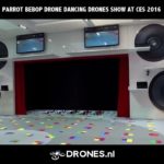 Parrot Bebop Drone Dancing Drones Show at CES 2016