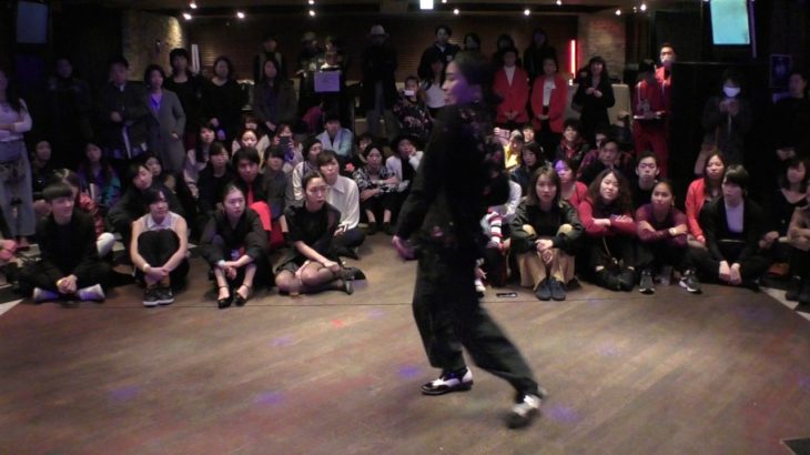 Riyo vs JURI BEST16 ALL for WAACK DANCE BATTLE 17/3/5