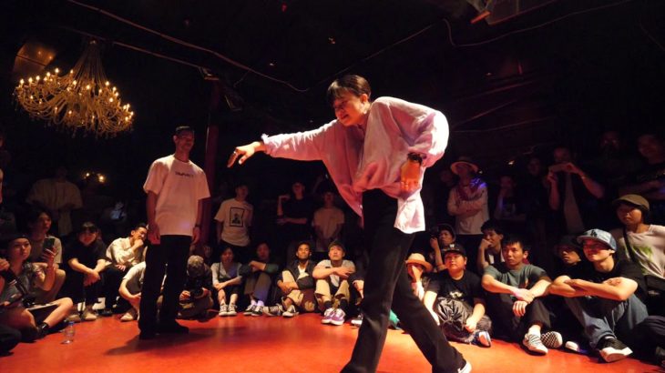 TECCHY vs yu-ki.☆ BEST4 HOT BOX vol.1 POPPIN DANCE BATTLE