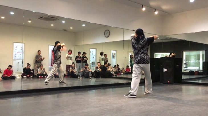 【Ta-Bo-】Waack Dance Lesson 20170527@Studio-Ash Osaka
