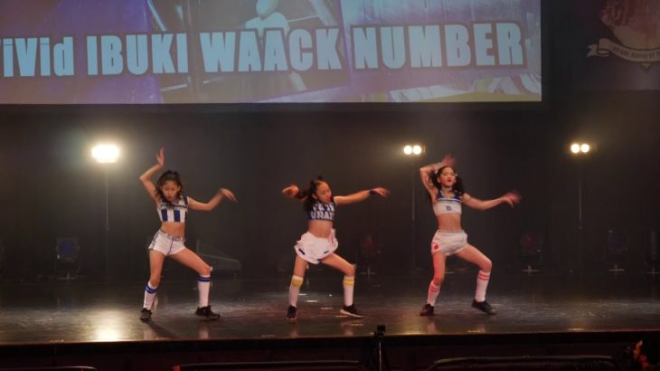 ViVid IBUKI WAACK number DANCE@PIECE 2017 GRAND PRIX