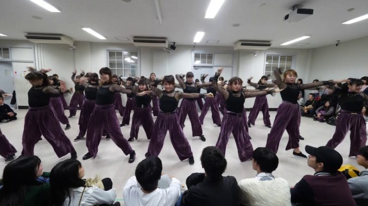 WAACK ADL 青学 ダンスサークル 青山祭 2017 青山学院 大学学園祭 教室発表