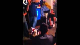 White boy dougie dance