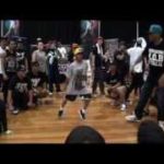 kid krumping at the adult division