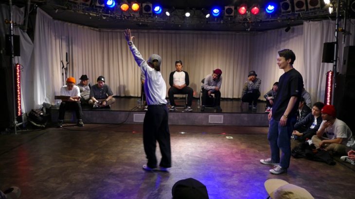 なつみ vs 珍味 BEST16/MAGIC KINGDOM vol.4 POPPIN DANCE BATTLE
