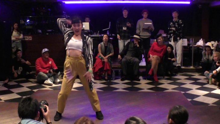 おかよ vs MC JO BEST4 ALL for WAACK DANCE BATTLE 17/3/5