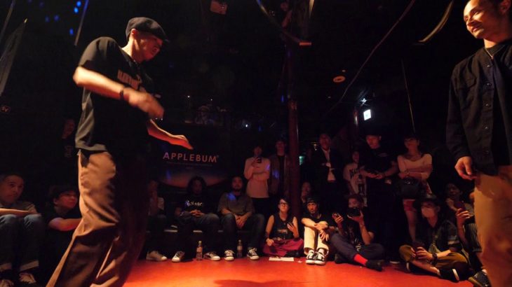 啓 vs TA-NI- BEST8 HOT BOX vol.1 POPPIN DANCE BATTLE