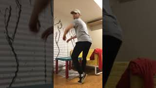 Home Dance Training 004 | Krump Style | Kid Badd Machine aka TIAGZ | “Treasure” by TIAGZ