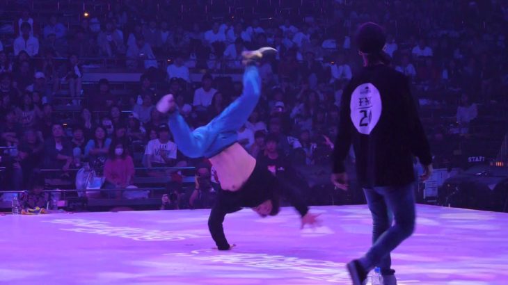 Yu-ki vs Ryo-spin BEST8 BREAK DANCE ALIVE HERO’S 2018