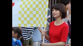 キラキラ若さ溢れる　美人　女子ダンス　どんたくパレード2019⑮＼新天町どんたく隊／（一般どんたく隊）
