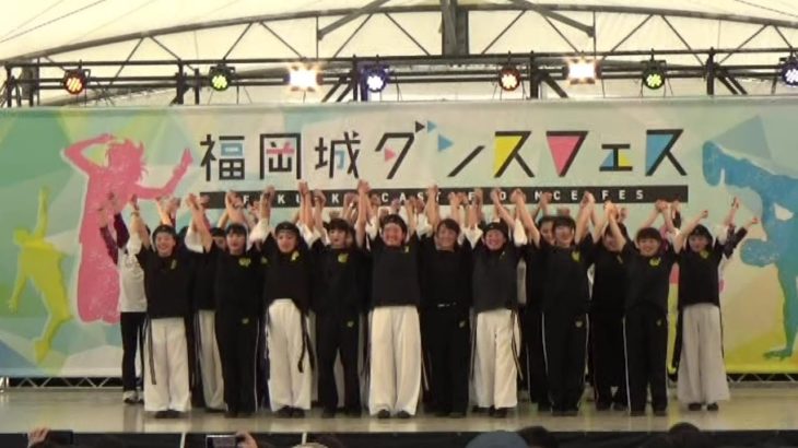 2019 Queen☆Bee 精華女子高等学校ダンス部 福岡城ダンスフェス【博多どんたく】