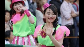 キラキラ若さ溢れる　美人　女子ダンス　美しい　笑顔　⑬アザレインターナショナル　速報！！(*^▽^*)　どんたくパレード2019　　Ch登録お願いします！！(*^▽^*)