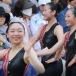 キラキラ　若さ溢れる　美人　女子ダンス　バトン　チア　723番 九州高等学校　721番 BATON TEAM INFINITY  726番 福岡ファイヤーバードバトンチーム　どんたく2019 ④