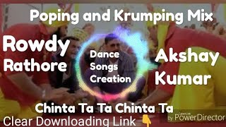 Chinta Ta Ta Chinta Ta |  Poping and Krumping Dance Mix | Dance Songs Creation