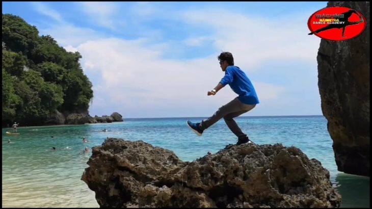 Dubstep Dance By Machine Basistha in Indonesia Bali