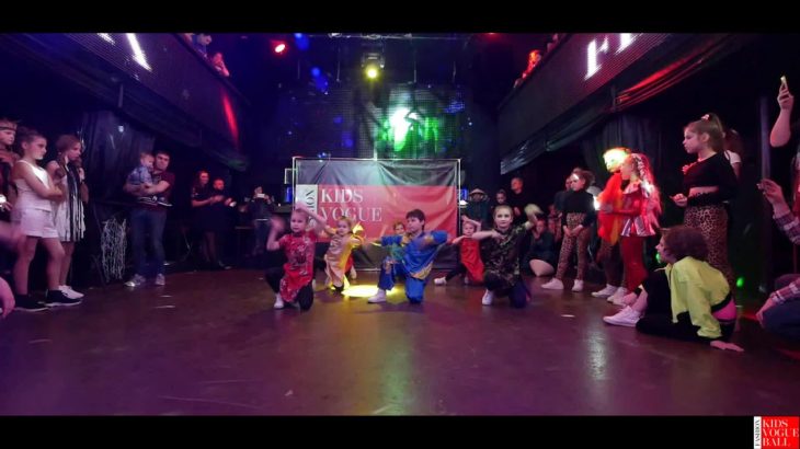 First kids vogue ball in Russia vol.4 | La Banda | Kids team choreo