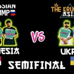 Indonesia vs Ukraine | 1/2 FINAL COUNTRY BATTLE | THE KRUMPIRE ASIA 2019