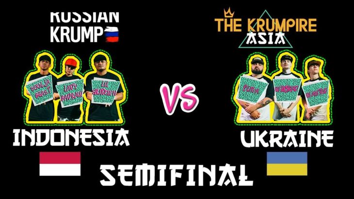 Indonesia vs Ukraine | 1/2 FINAL COUNTRY BATTLE | THE KRUMPIRE ASIA 2019