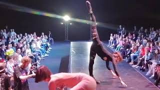 New way vogue battle at Sibprokach’2019. Crystal Milan vs Karina Mizrahi
