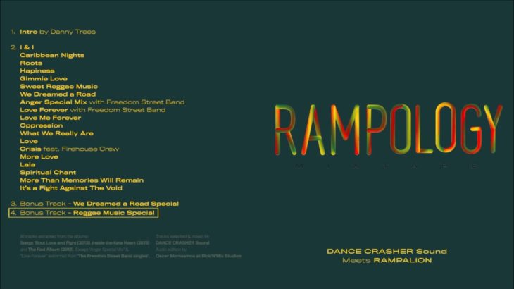REGGAE MUSIC Special by RAMPALION (DANCE CRASHER Sound Dubplate)