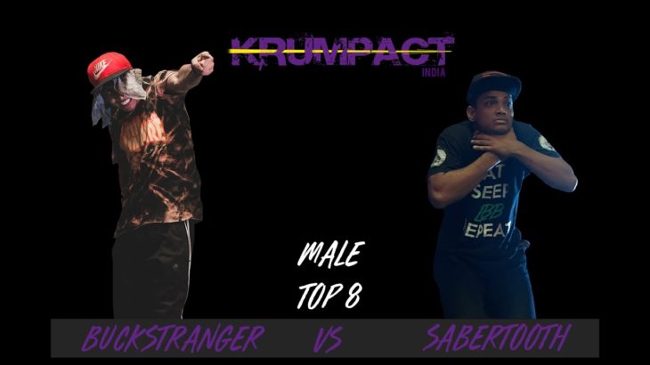 SABERTOOTH VS BUCKSTRANGER | TOP 8 SOLO MALE KRUMP | KRUMPACT 2019
