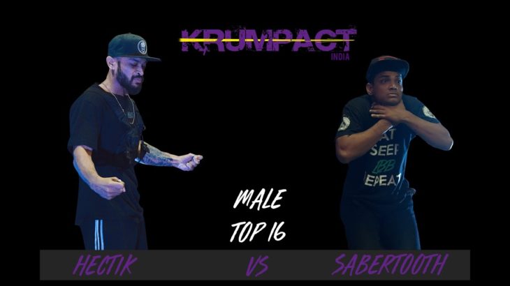 SABERTOOTH VS HECTIK | TOP 16 MALE SOLO KRUMP | KRUMPACT 2019