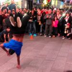 Street break dance – Times Square – New York