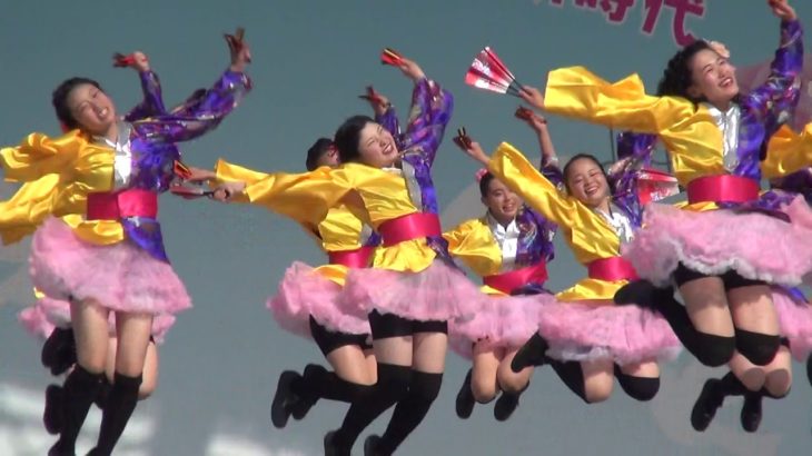 安田女子高等学校ダンス部　覇瞬～２０１９ひろしまフラワーフェスティバル　きんさいYOSAKOI（ステージ）