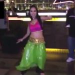 Ibex ft. Hiroko Indian-Belly fusion dance on Indian-Reggae Rap live performance at Raasta Bombay