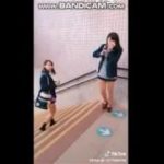 TIK TOK・可愛いJK（女子高生）のスカートダンス①・Dance of TIK TOK · cute JK (high school girl)