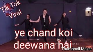 Yeh Chand Koi Deewana Hai Dance Video | akishan verma Choreography | Bollywood dubstep Song