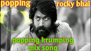 popping rocky bhai kgf movie dailogue mix dance song krumping popping mix by L.R.danceremix