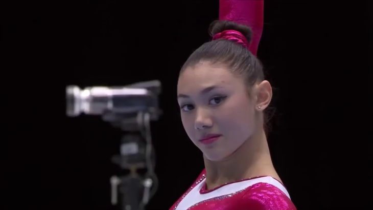 体操女子　海外選手の美しい床のダンス演技集！！！（Artstic Gymnasitics）