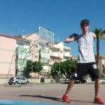 Bonebreak/Flexing Dance training at the Basketball pitch 🏀