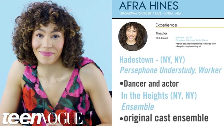Broadway Dancer Explains Her Career Path, from First Job to Current | Teen Vogue
