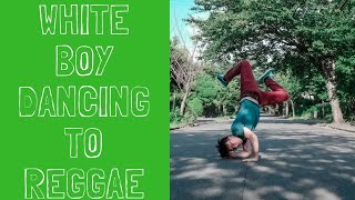 How to dance.  Hilarious…. Cute little blond boy dancing to Reggae