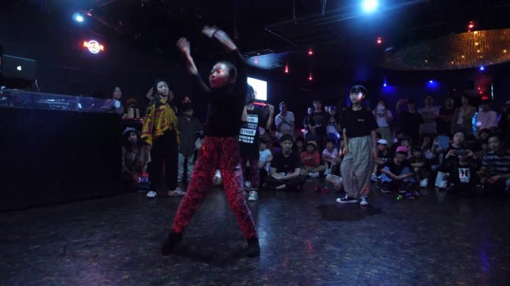 POP LOCK WAACK circle 小学生部門 D.N.A 19/7/28 DANCE BATTLE