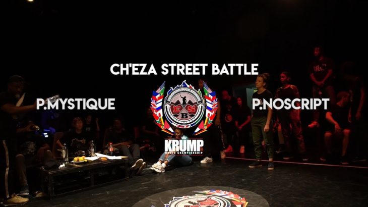 Princess Mystique VS P.NoScript | Krump Semi Final Female | EBS BELGIUM KRUMP QUALIFIER 2019